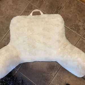 Plush backrest arm pillow
